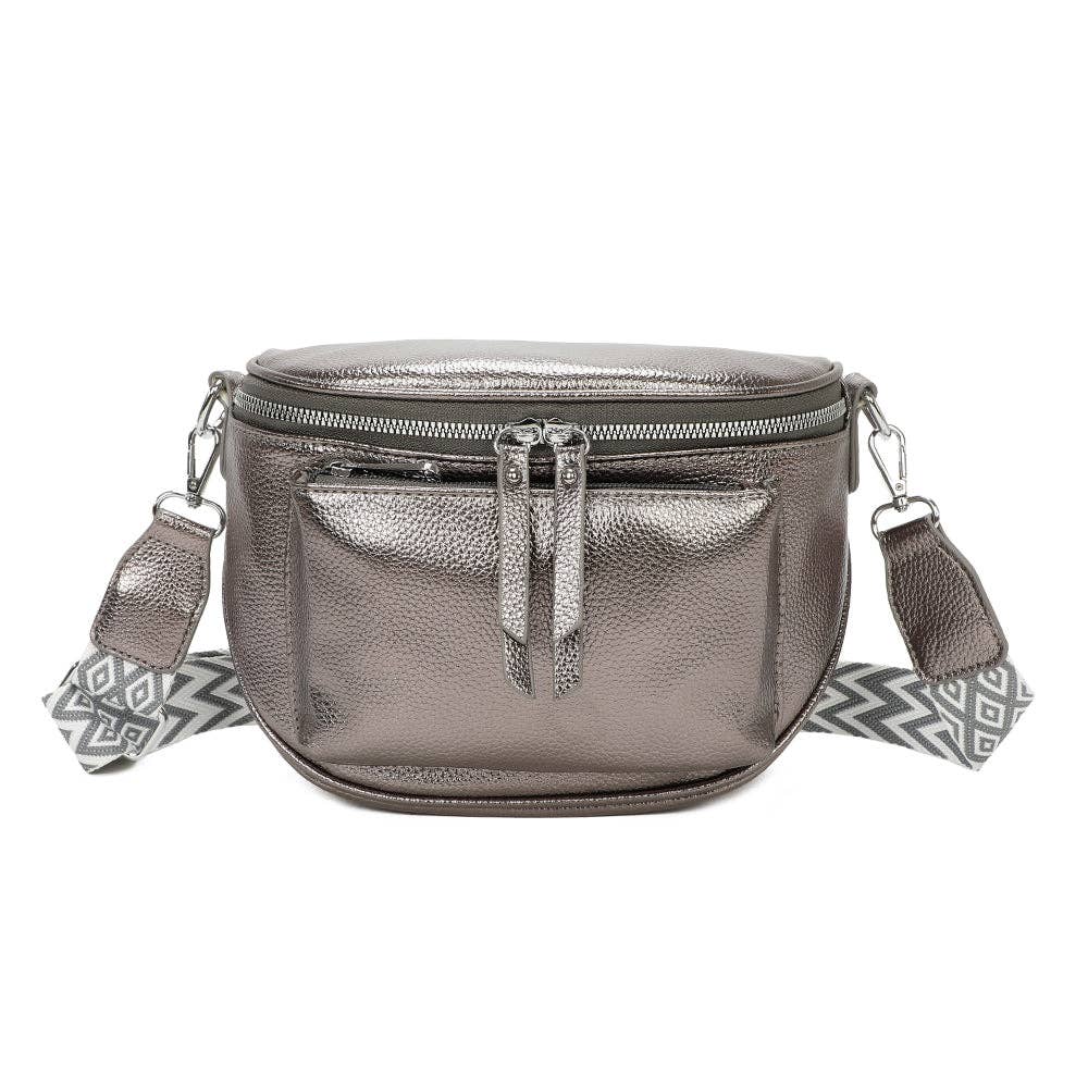 Gallantry - Glamour™ skinnende taske: Sort