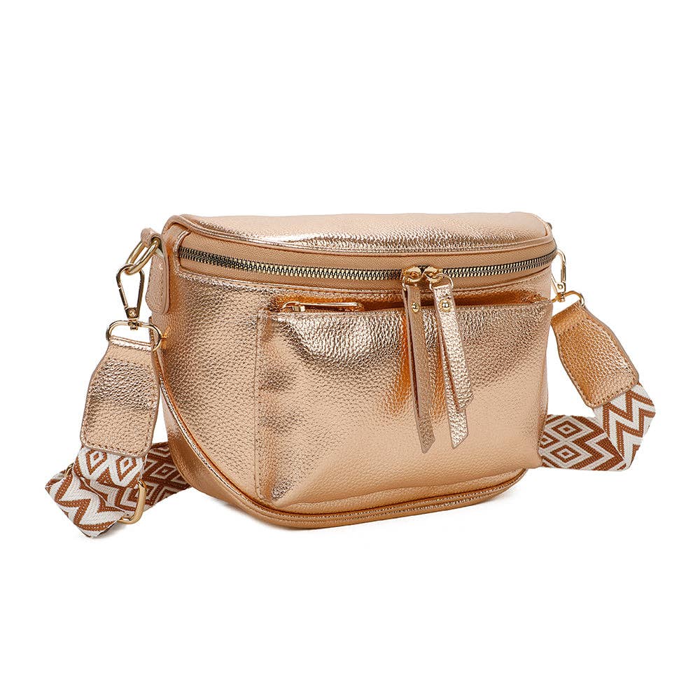 Gallantry - Glamour™ skinnende taske: Sort