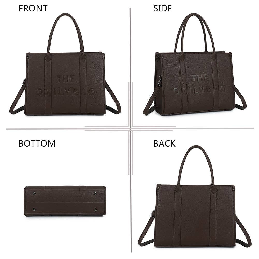 Gallantry - Le Velin - Tote-taske: Noir
