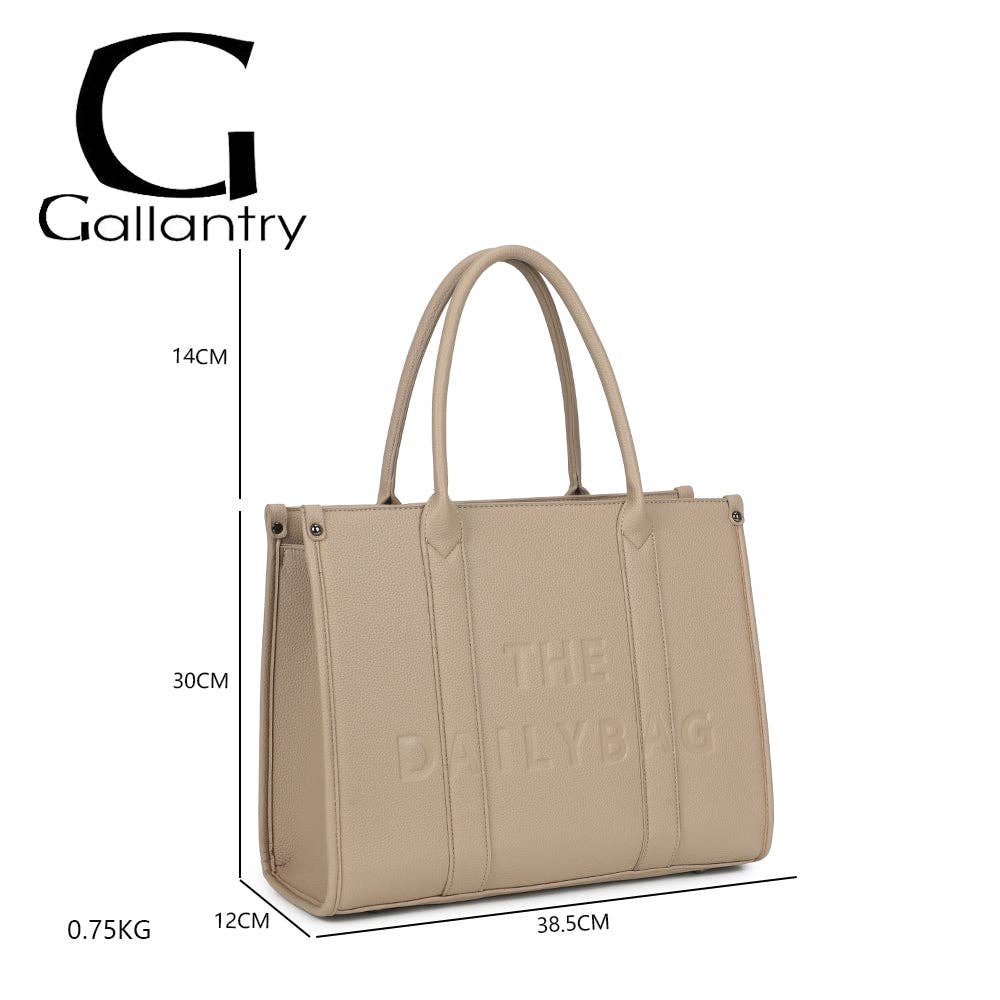 Gallantry - Le Velin - Tote-taske: Taupe