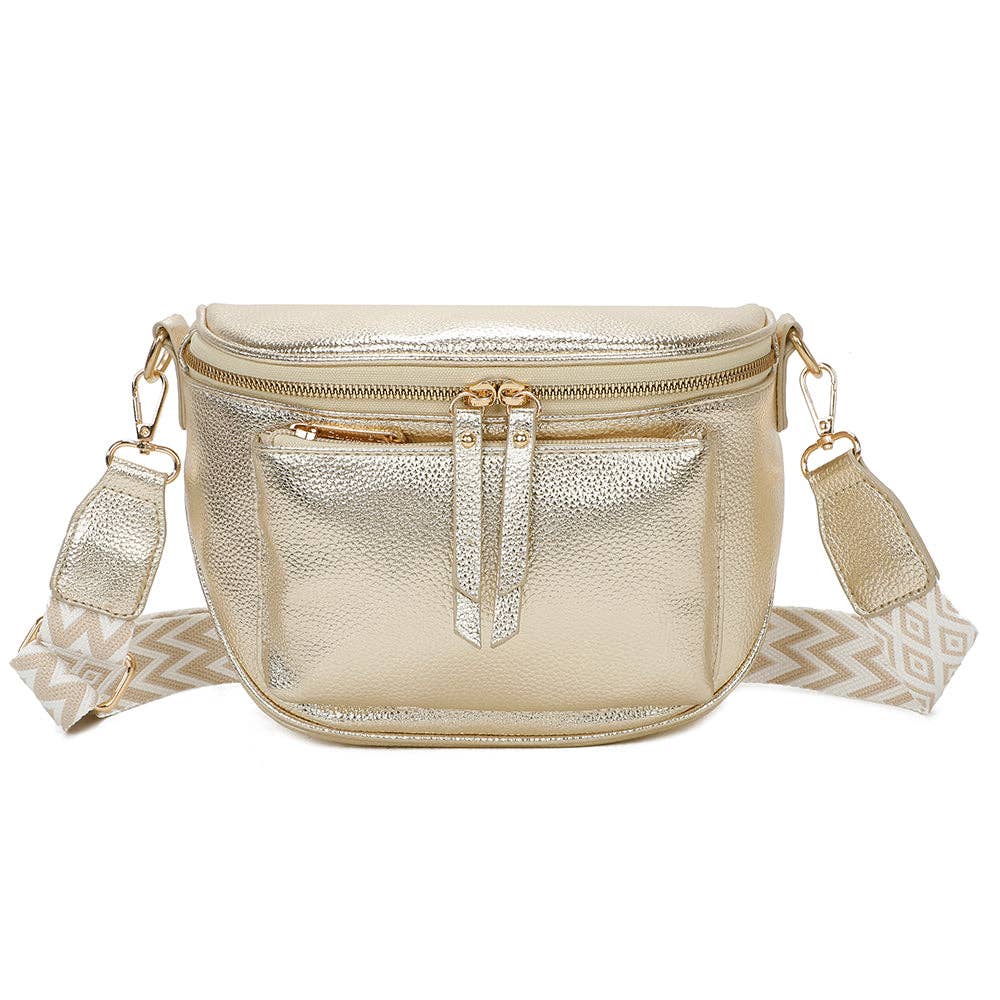 Gallantry - Glamour™ skinnende taske: Sort