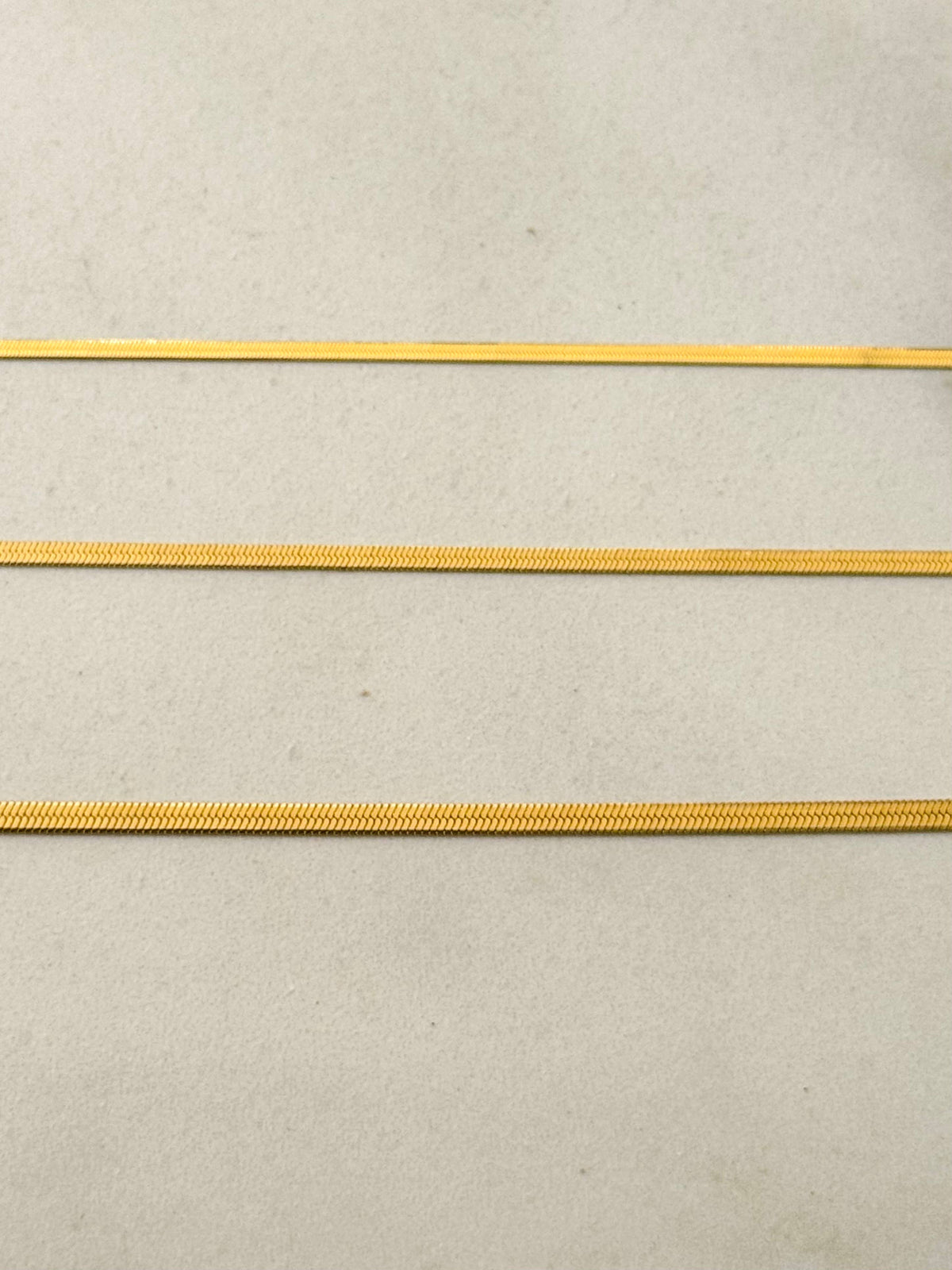 Cassette Barcelona - Italiensk kædearmbånd i rustfrit stål: Gold / 2mm
