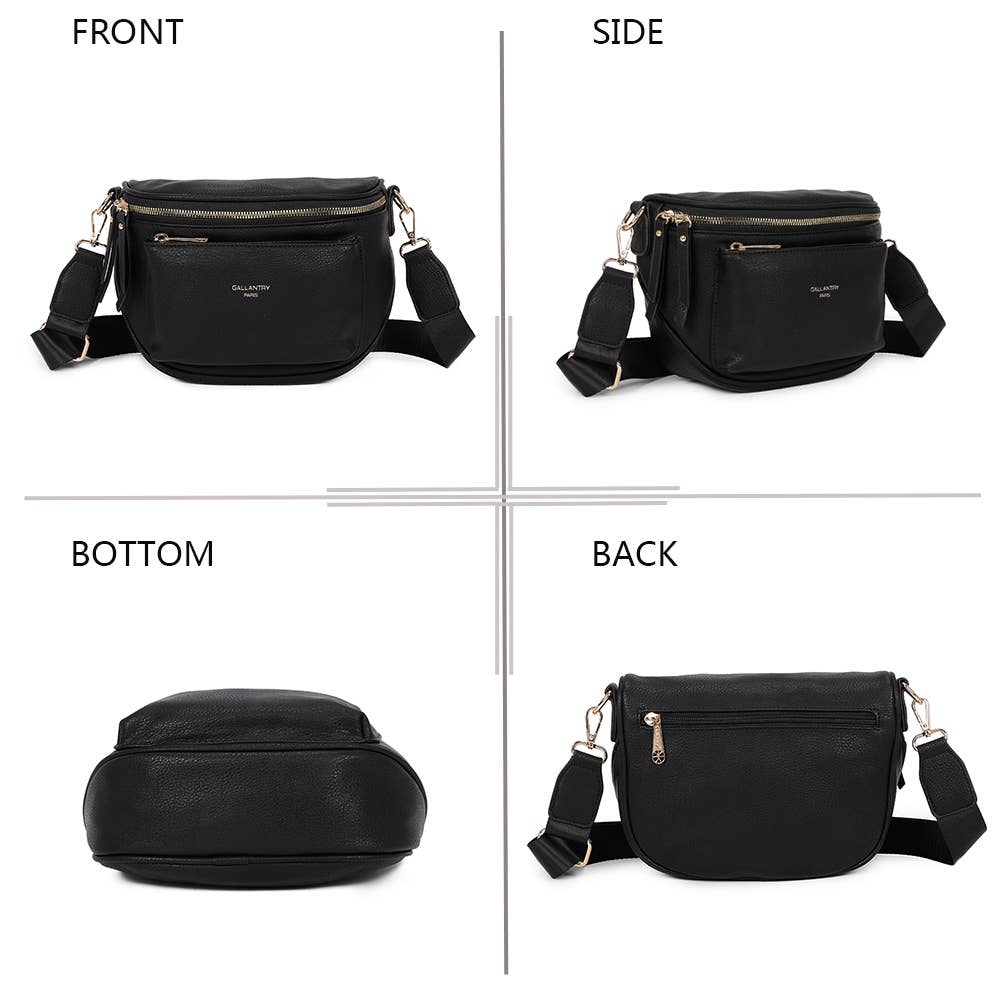 Gallantry - Glamour (Z-83047) - Bæltetaske: Sort