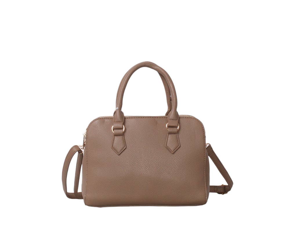 Crossbody-taske med 3 rum - ny kollektion: Sort