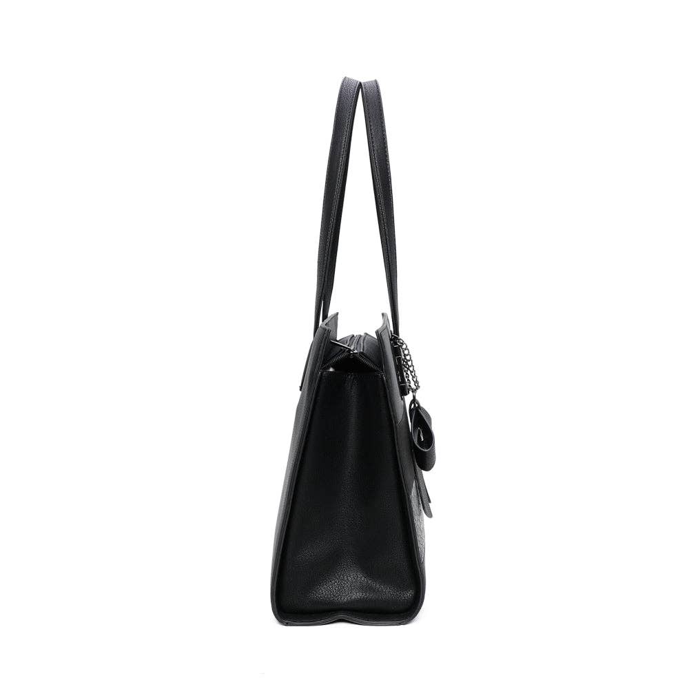 Elegance shopper med Sløjfe