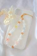 „Softy Bloom“ | Blomster & Krystaller Beaded Telefonsnor