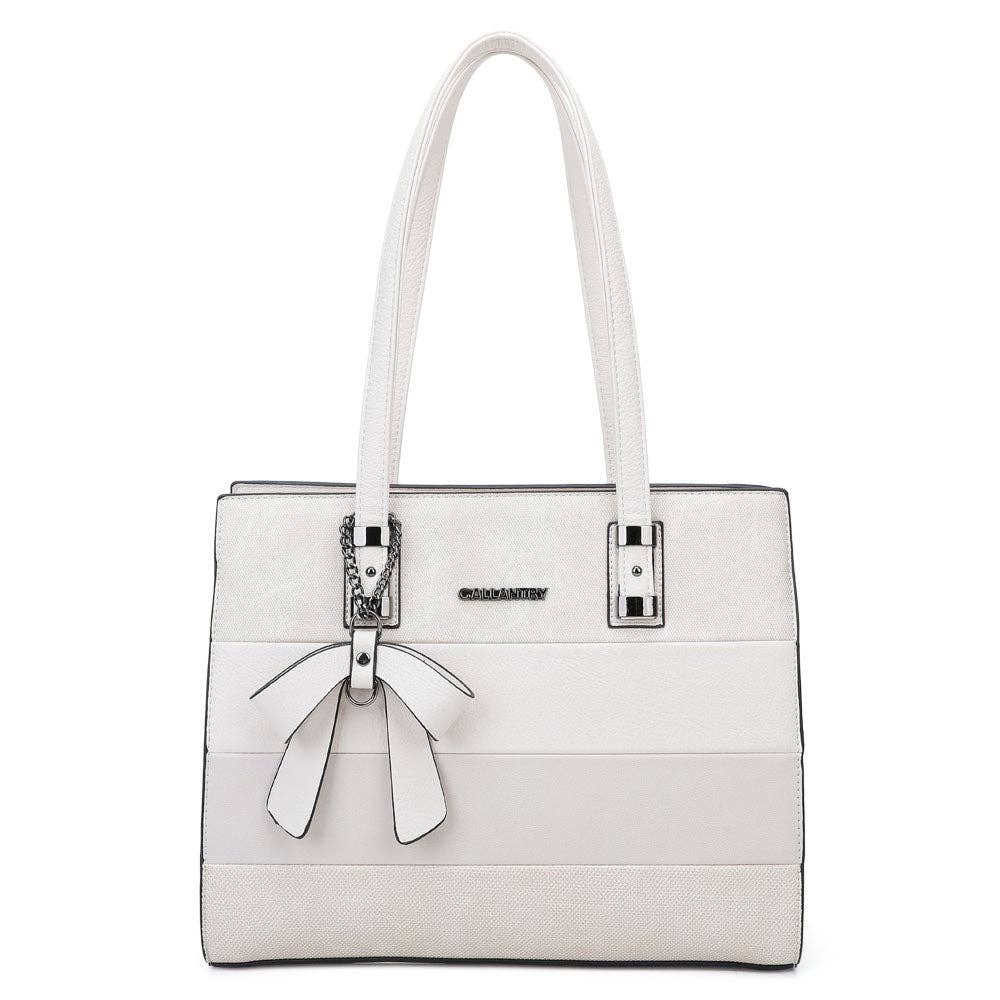 Elegance shopper med Sløjfe