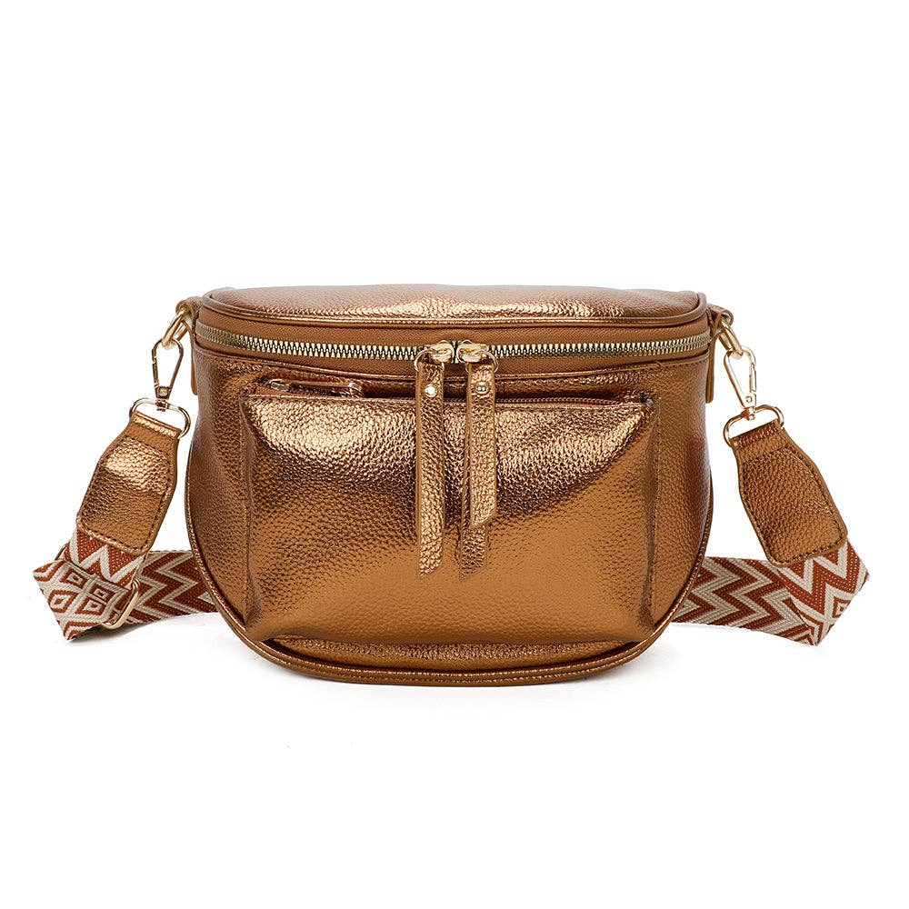 Gallantry - Glamour™ skinnende taske: Sort