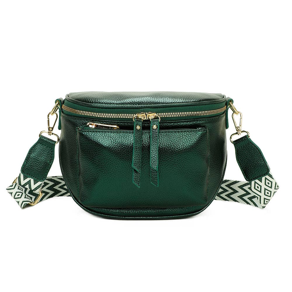 Gallantry - Glamour™ skinnende taske: Sort