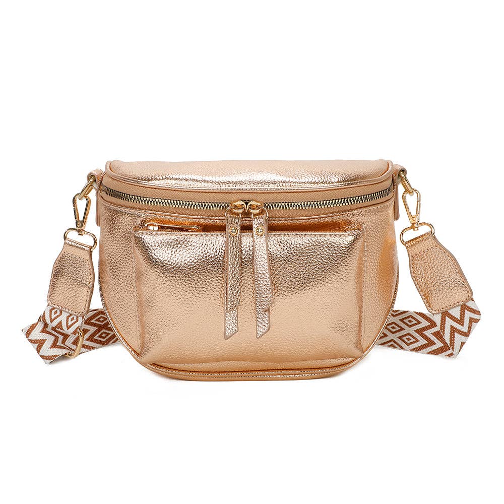 Gallantry - Glamour™ skinnende taske: Sort