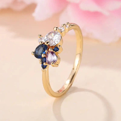 Boho Zirconia fingerring